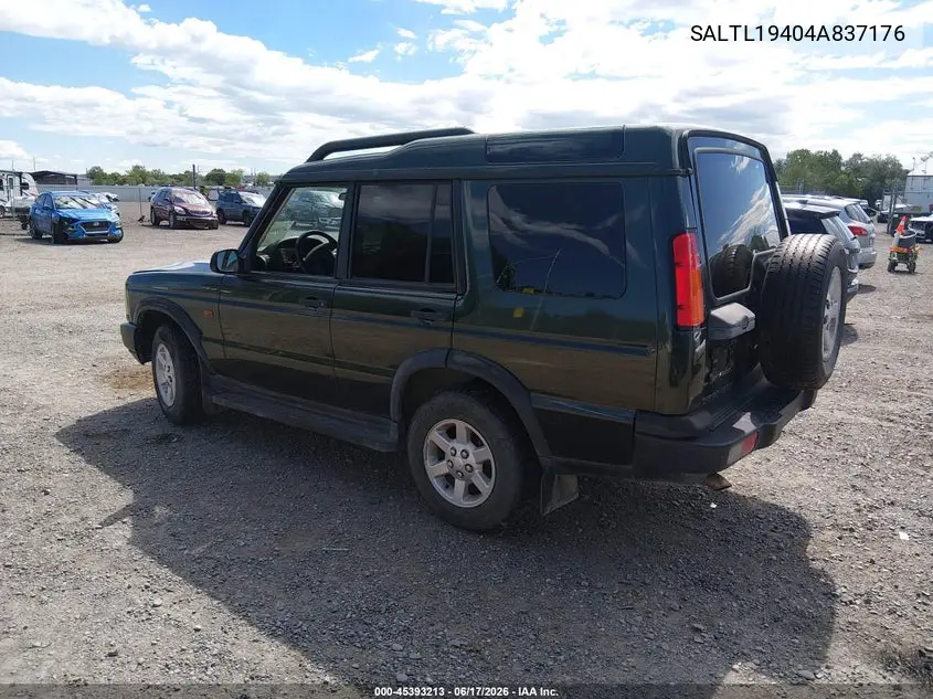 2004 Land Rover Discovery S VIN: SALTL19404A837176 Lot: 45393213