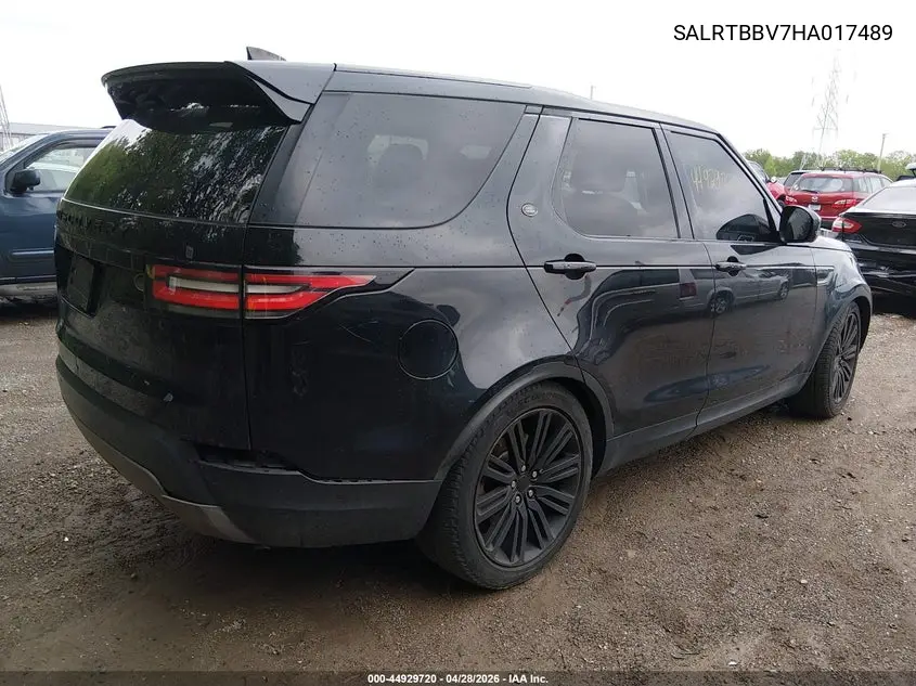 2017 Land Rover Discovery First Edition VIN: SALRTBBV7HA017489 Lot: 44929720