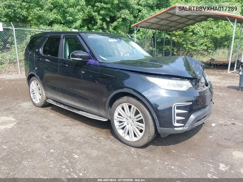 2017 Land Rover Discovery First Edition VIN: SALRTBBVXHA017289 Lot: 45573634