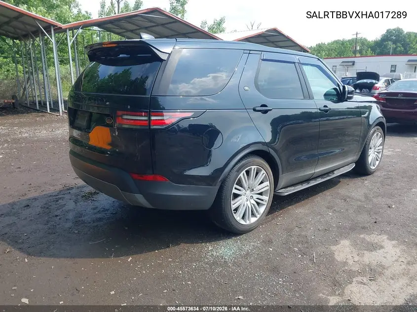 2017 Land Rover Discovery First Edition VIN: SALRTBBVXHA017289 Lot: 45573634