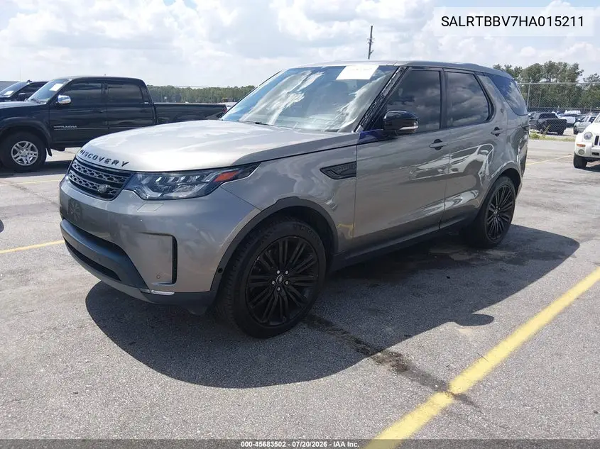 2017 Land Rover Discovery First Edition VIN: SALRTBBV7HA015211 Lot: 45683502
