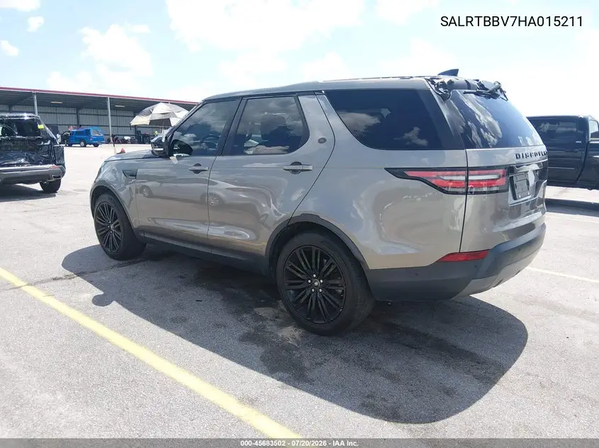 2017 Land Rover Discovery First Edition VIN: SALRTBBV7HA015211 Lot: 45683502