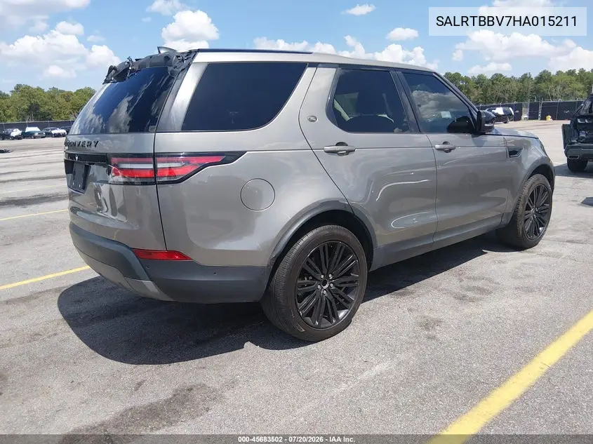 2017 Land Rover Discovery First Edition VIN: SALRTBBV7HA015211 Lot: 45683502