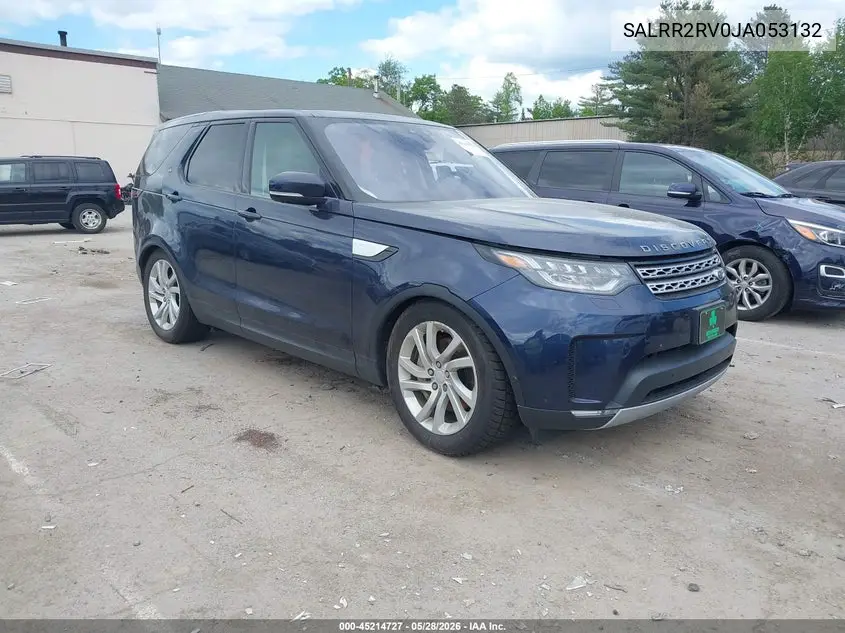 2018 Land Rover Discovery Hse VIN: SALRR2RV0JA053132 Lot: 45214727