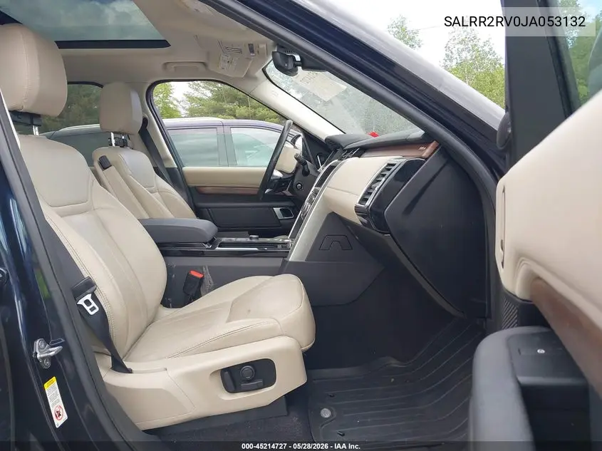 2018 Land Rover Discovery Hse VIN: SALRR2RV0JA053132 Lot: 45214727