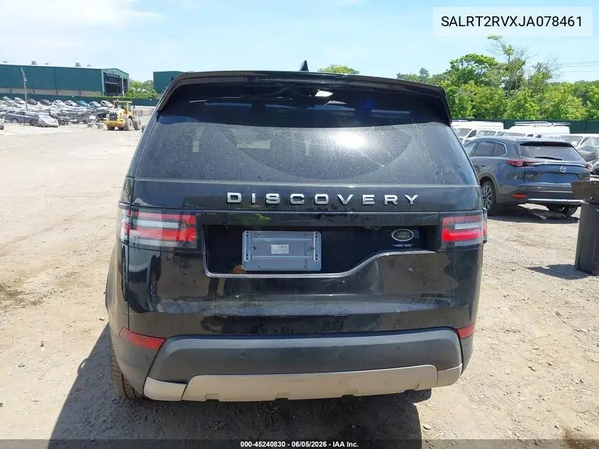 2018 Land Rover Discovery Hse Luxury VIN: SALRT2RVXJA078461 Lot: 45240830