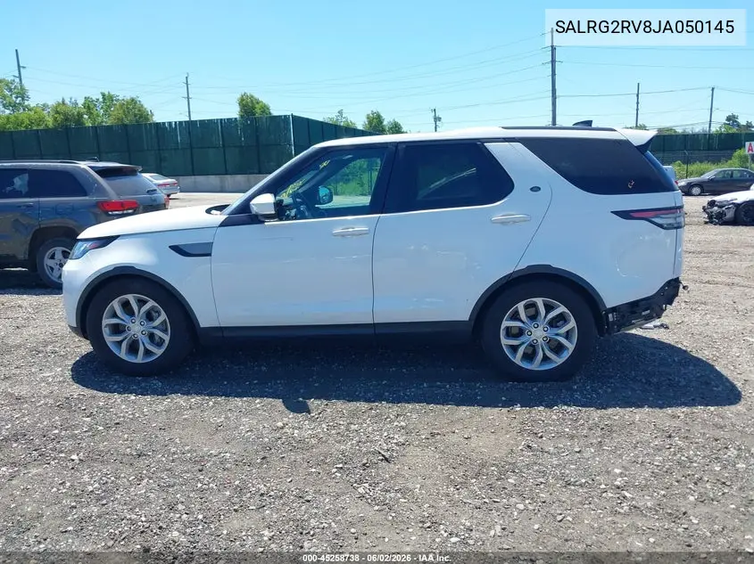2018 Land Rover Discovery Se VIN: SALRG2RV8JA050145 Lot: 45258738