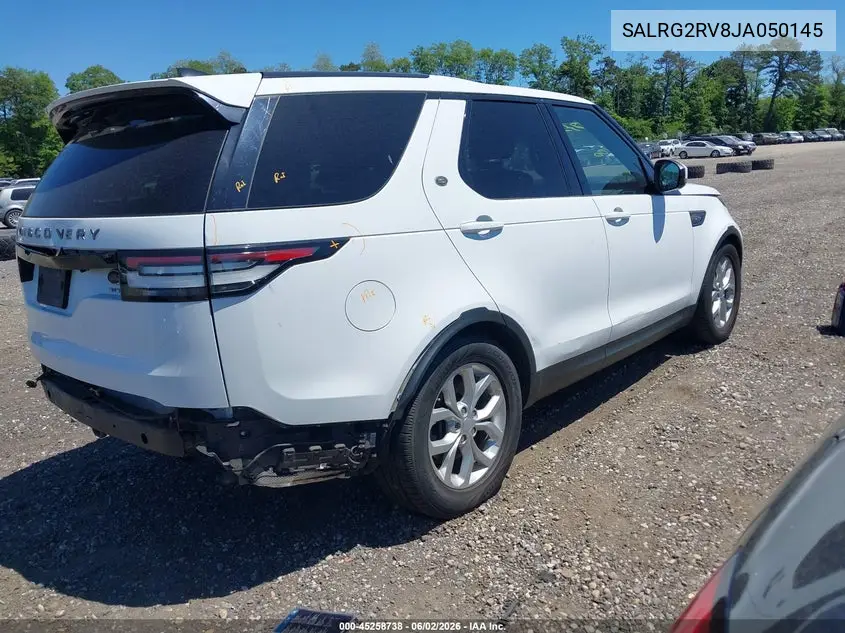 2018 Land Rover Discovery Se VIN: SALRG2RV8JA050145 Lot: 45258738