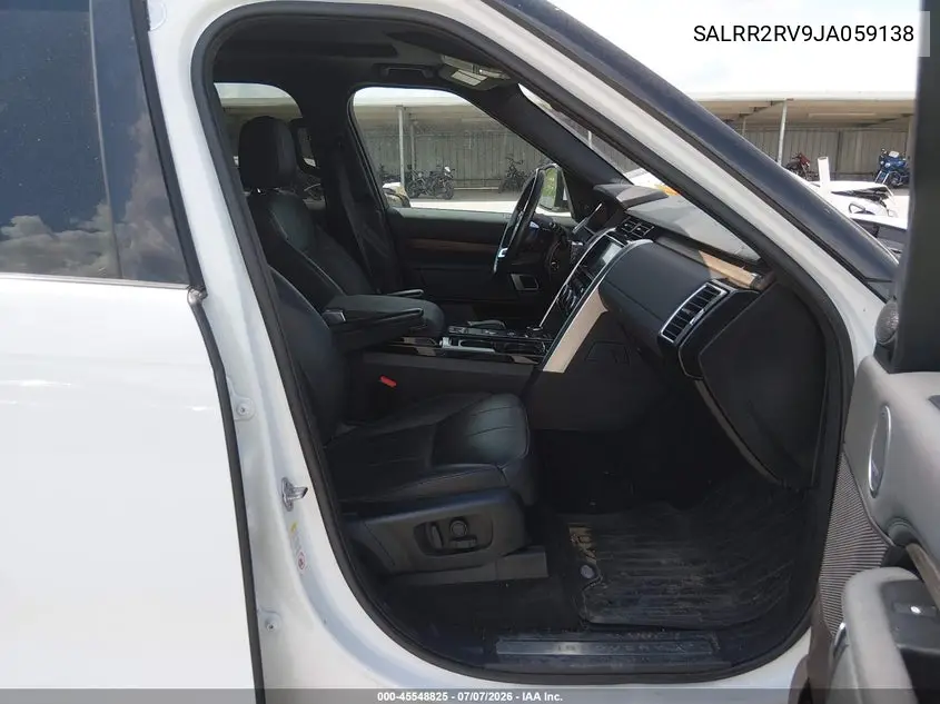 2018 Land Rover Discovery Hse VIN: SALRR2RV9JA059138 Lot: 45548825