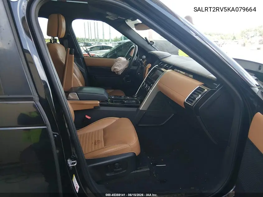 2019 Land Rover Discovery Hse Luxury VIN: SALRT2RV5KA079664 Lot: 45388141