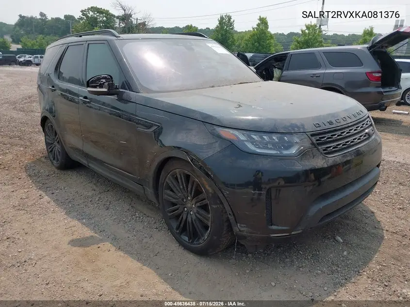 2019 Land Rover Discovery Hse Luxury VIN: SALRT2RVXKA081376 Lot: 45636438