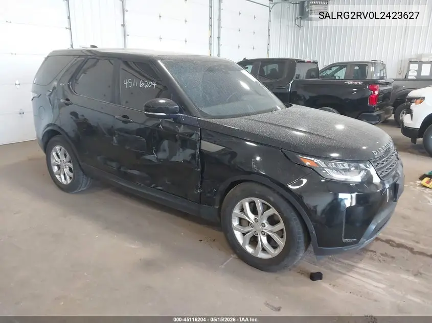 2020 Land Rover Discovery Se VIN: SALRG2RV0L2423627 Lot: 45116204