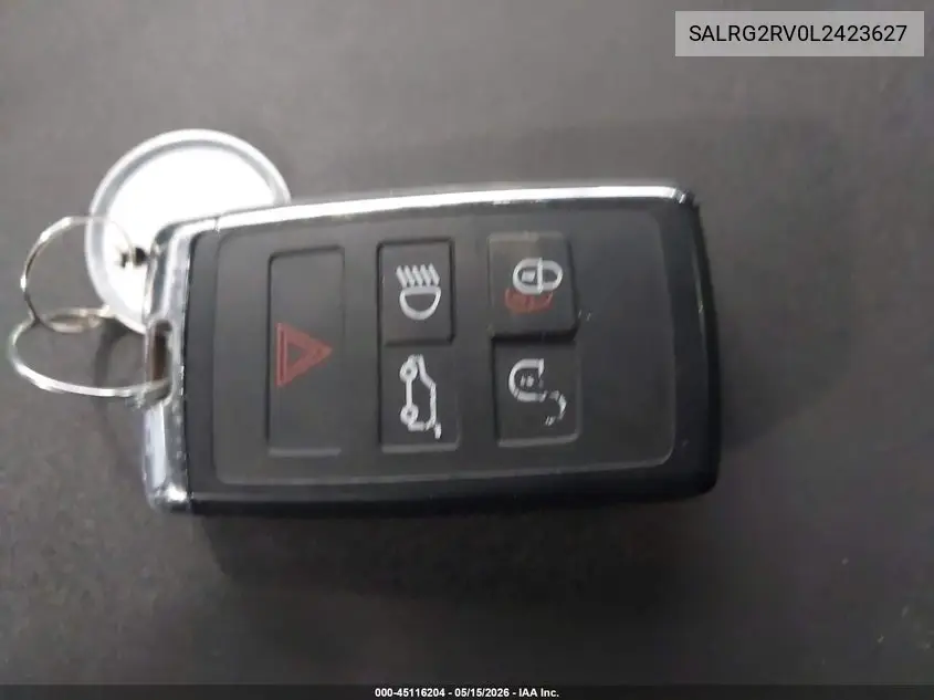2020 Land Rover Discovery Se VIN: SALRG2RV0L2423627 Lot: 45116204