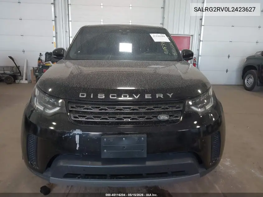 2020 Land Rover Discovery Se VIN: SALRG2RV0L2423627 Lot: 45116204