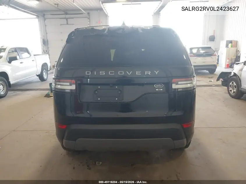 2020 Land Rover Discovery Se VIN: SALRG2RV0L2423627 Lot: 45116204