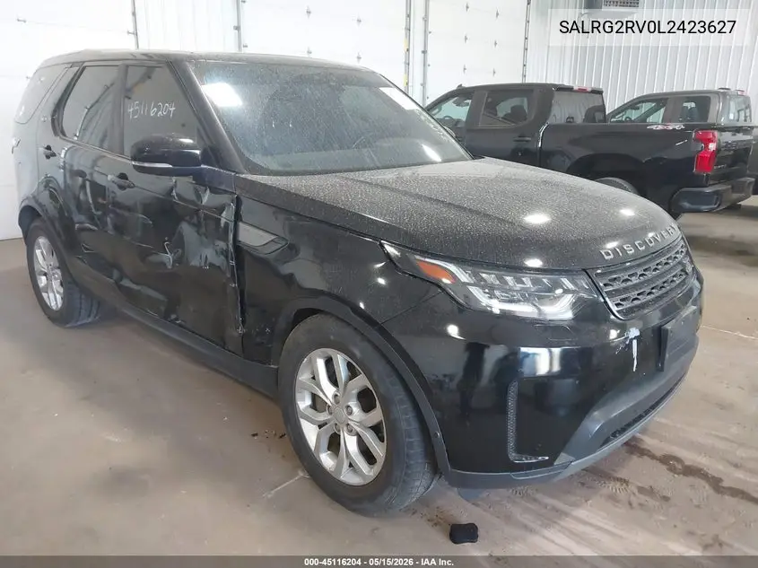 2020 Land Rover Discovery Se VIN: SALRG2RV0L2423627 Lot: 45116204