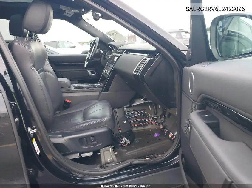 2020 Land Rover Discovery Se VIN: SALRG2RV6L2423096 Lot: 45133875