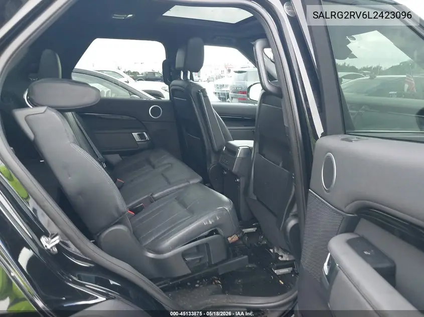 2020 Land Rover Discovery Se VIN: SALRG2RV6L2423096 Lot: 45133875