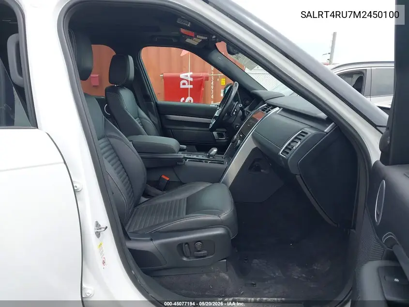 2021 Land Rover Discovery P360 S R-Dynamic VIN: SALRT4RU7M2450100 Lot: 45077194