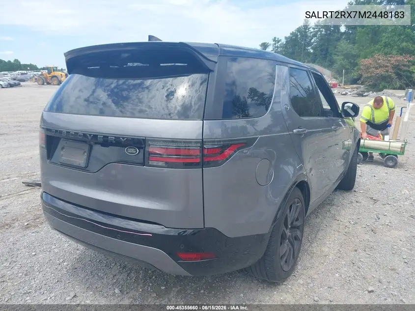 2021 Land Rover Discovery P300 S R-Dynamic VIN: SALRT2RX7M2448183 Lot: 45355660