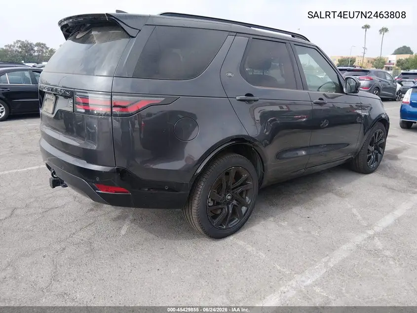 2022 Land Rover Discovery P360 S R-Dynamic VIN: SALRT4EU7N2463808 Lot: 45429855