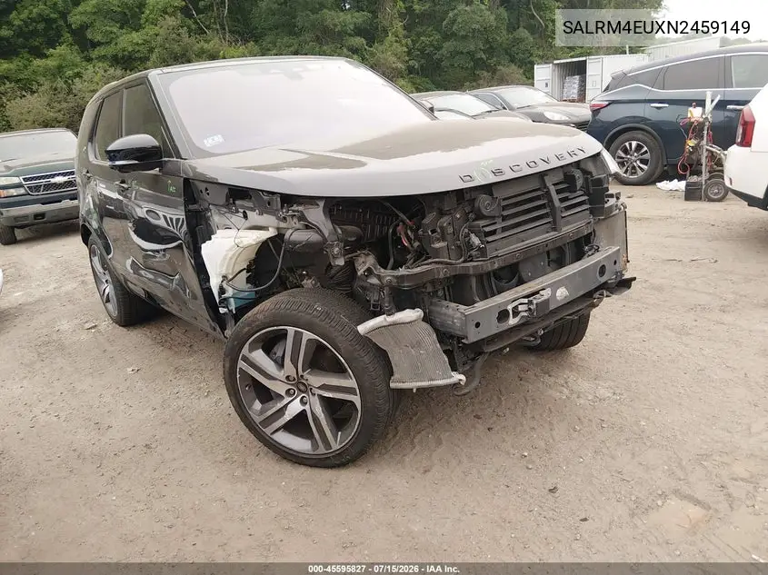 2022 Land Rover Discovery P360 Hse R-Dynamic VIN: SALRM4EUXN2459149 Lot: 45595827