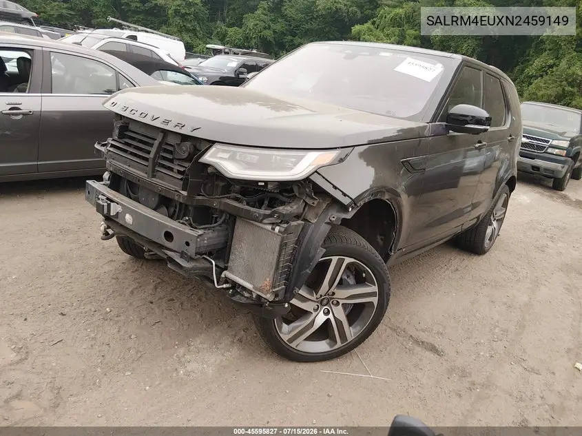 2022 Land Rover Discovery P360 Hse R-Dynamic VIN: SALRM4EUXN2459149 Lot: 45595827