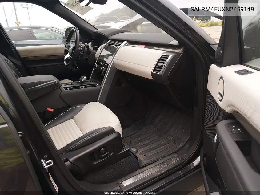 2022 Land Rover Discovery P360 Hse R-Dynamic VIN: SALRM4EUXN2459149 Lot: 45595827
