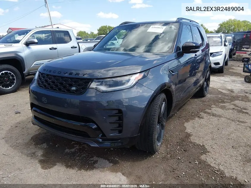 2024 Land Rover Discovery P300 Dynamic Se VIN: SALRL2EX3R2489004 Lot: 45040021