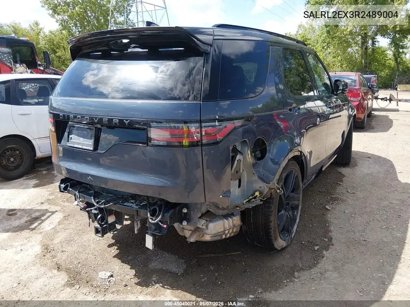 2024 Land Rover Discovery P300 Dynamic Se VIN: SALRL2EX3R2489004 Lot: 45040021