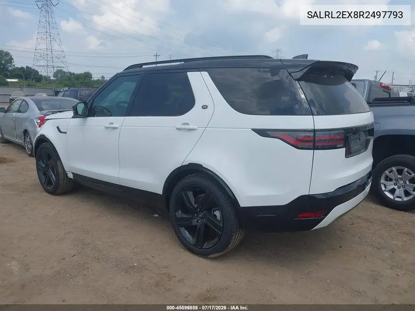 2024 Land Rover Discovery P300 Dynamic Se VIN: SALRL2EX8R2497793 Lot: 45596858