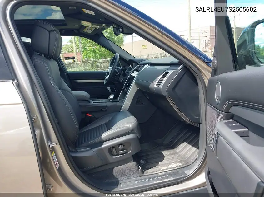 2025 Land Rover Discovery P360 Dynamic Se VIN: SALRL4EU7S2505602 Lot: 45437676