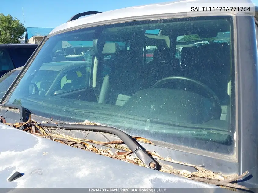 2003 Land Rover Lr2 VIN: SALTL11473A771764 Lot: 12634733