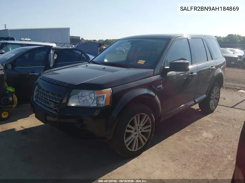 2010 Land Rover Lr2 Hse VIN: SALFR2BN9AH184869 Lot: 45120780