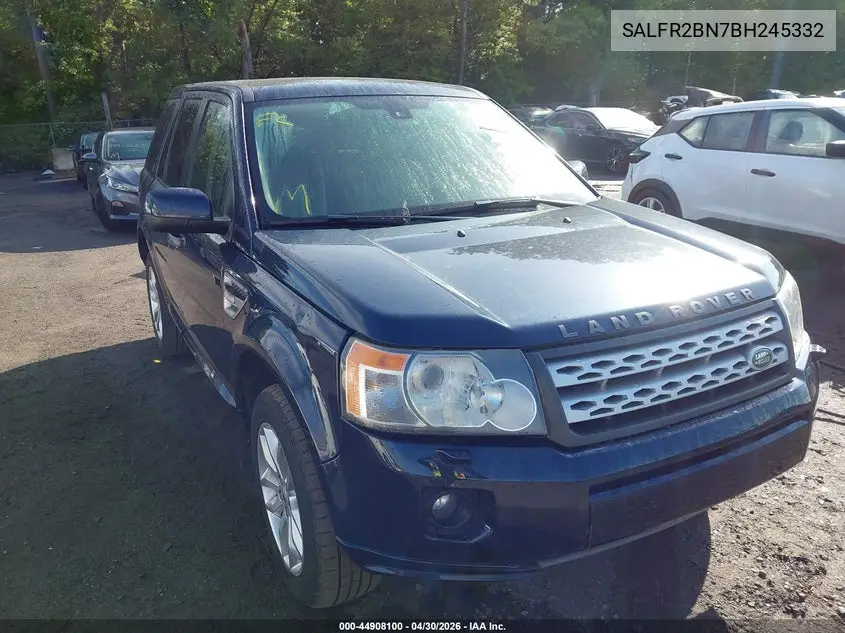 2011 Land Rover Lr2 VIN: SALFR2BN7BH245332 Lot: 44908100