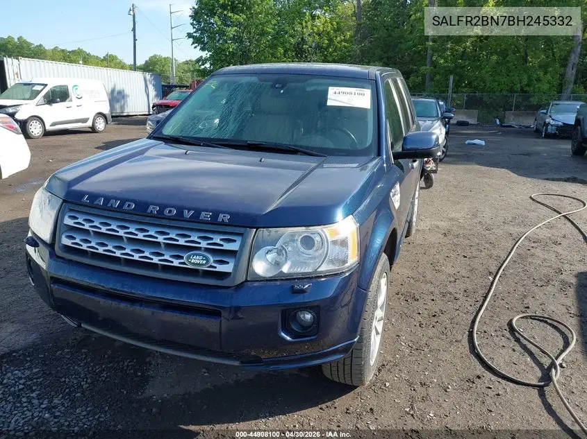 2011 Land Rover Lr2 VIN: SALFR2BN7BH245332 Lot: 44908100