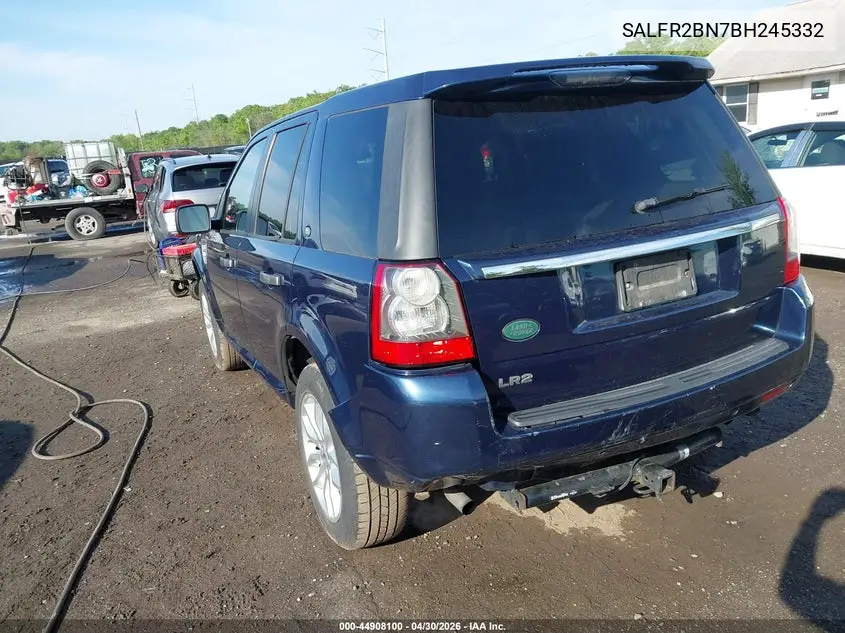 2011 Land Rover Lr2 VIN: SALFR2BN7BH245332 Lot: 44908100