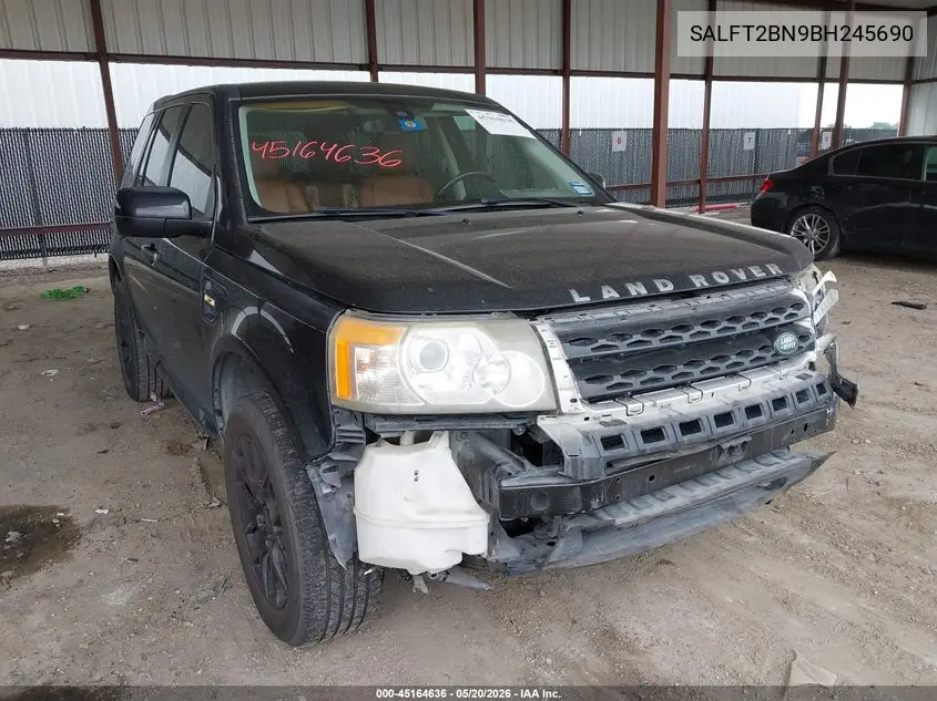 2011 Land Rover Lr2 VIN: SALFT2BN9BH245690 Lot: 45164636
