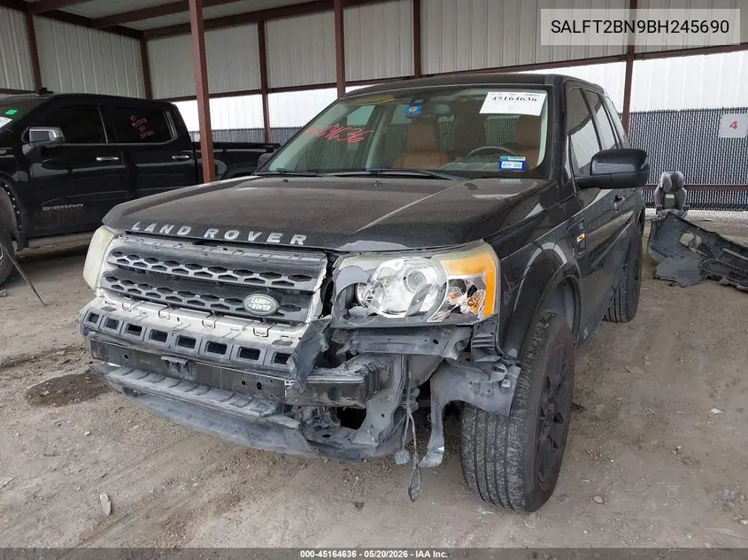 2011 Land Rover Lr2 VIN: SALFT2BN9BH245690 Lot: 45164636