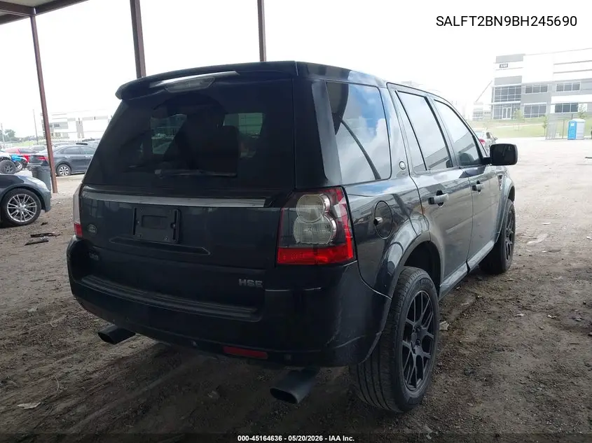 2011 Land Rover Lr2 VIN: SALFT2BN9BH245690 Lot: 45164636