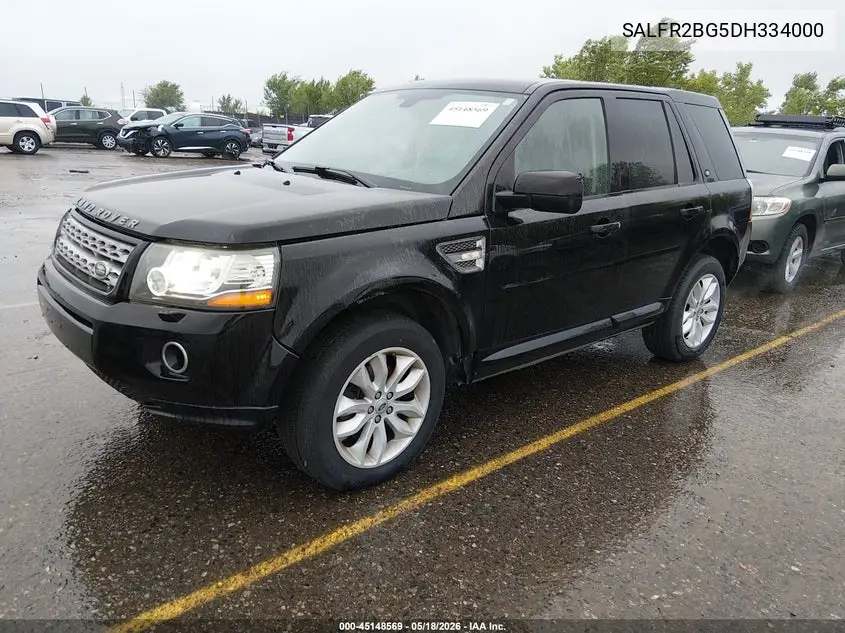 2013 Land Rover Lr2 VIN: SALFR2BG5DH334000 Lot: 45148569