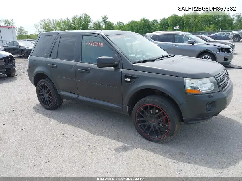 2013 Land Rover Lr2 VIN: SALFR2BG8DH367332 Lot: 45193568