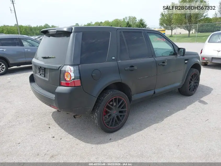 2013 Land Rover Lr2 VIN: SALFR2BG8DH367332 Lot: 45193568