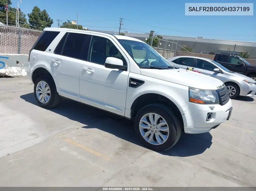 2013 Land Rover Lr2 VIN: SALFR2BG0DH337189 Lot: 45266909