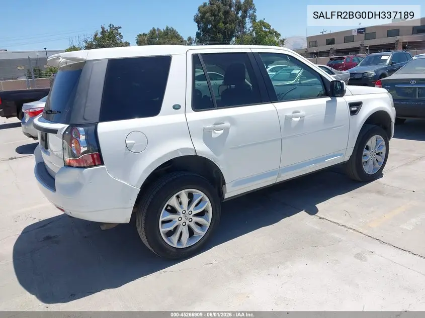 2013 Land Rover Lr2 VIN: SALFR2BG0DH337189 Lot: 45266909