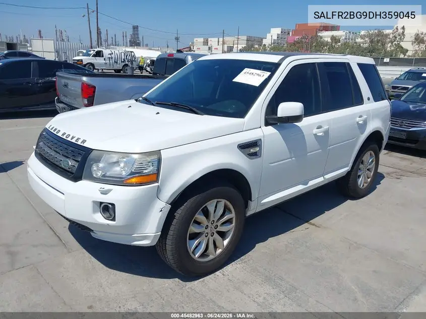 2013 Land Rover Lr2 VIN: SALFR2BG9DH359045 Lot: 45482963