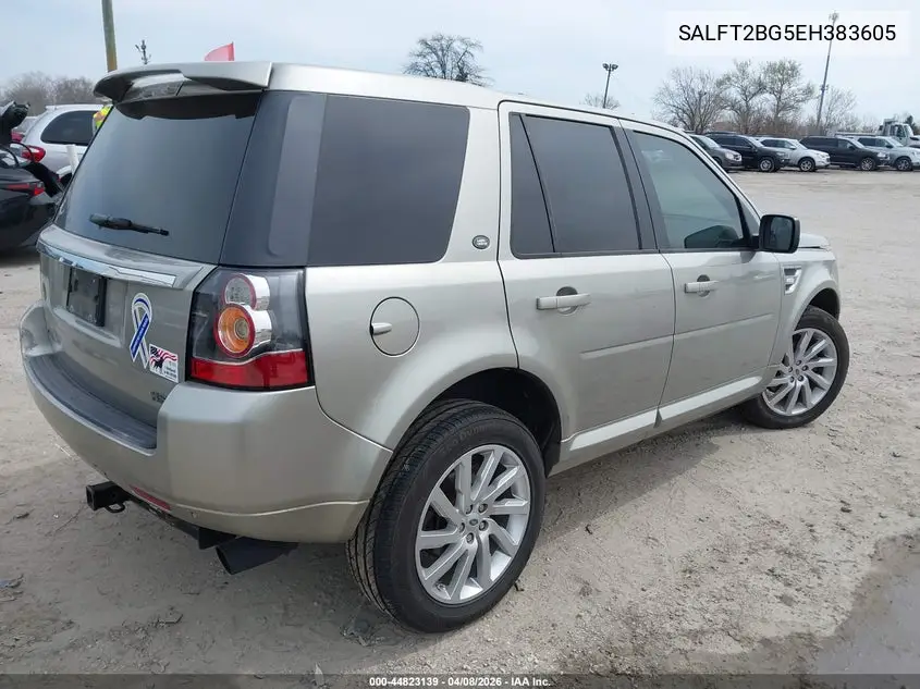 2014 Land Rover Lr2 VIN: SALFT2BG5EH383605 Lot: 44823139