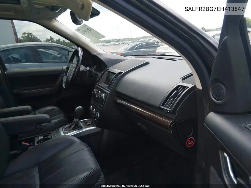 2014 Land Rover Lr2 VIN: SALFR2BG7EH413847 Lot: 45593824