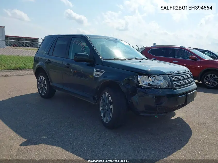 2014 Land Rover Lr2 VIN: SALFR2BG1EH394664 Lot: 45635876