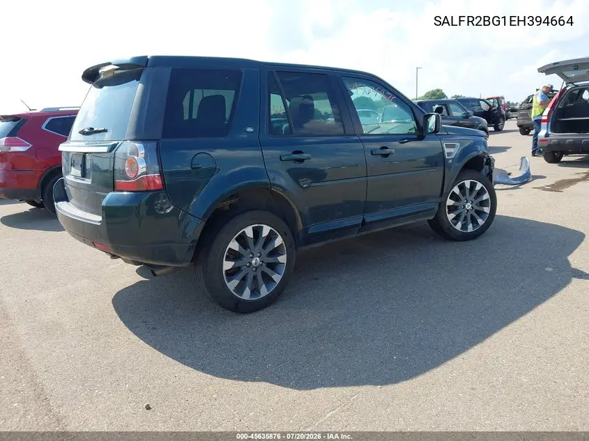 2014 Land Rover Lr2 VIN: SALFR2BG1EH394664 Lot: 45635876